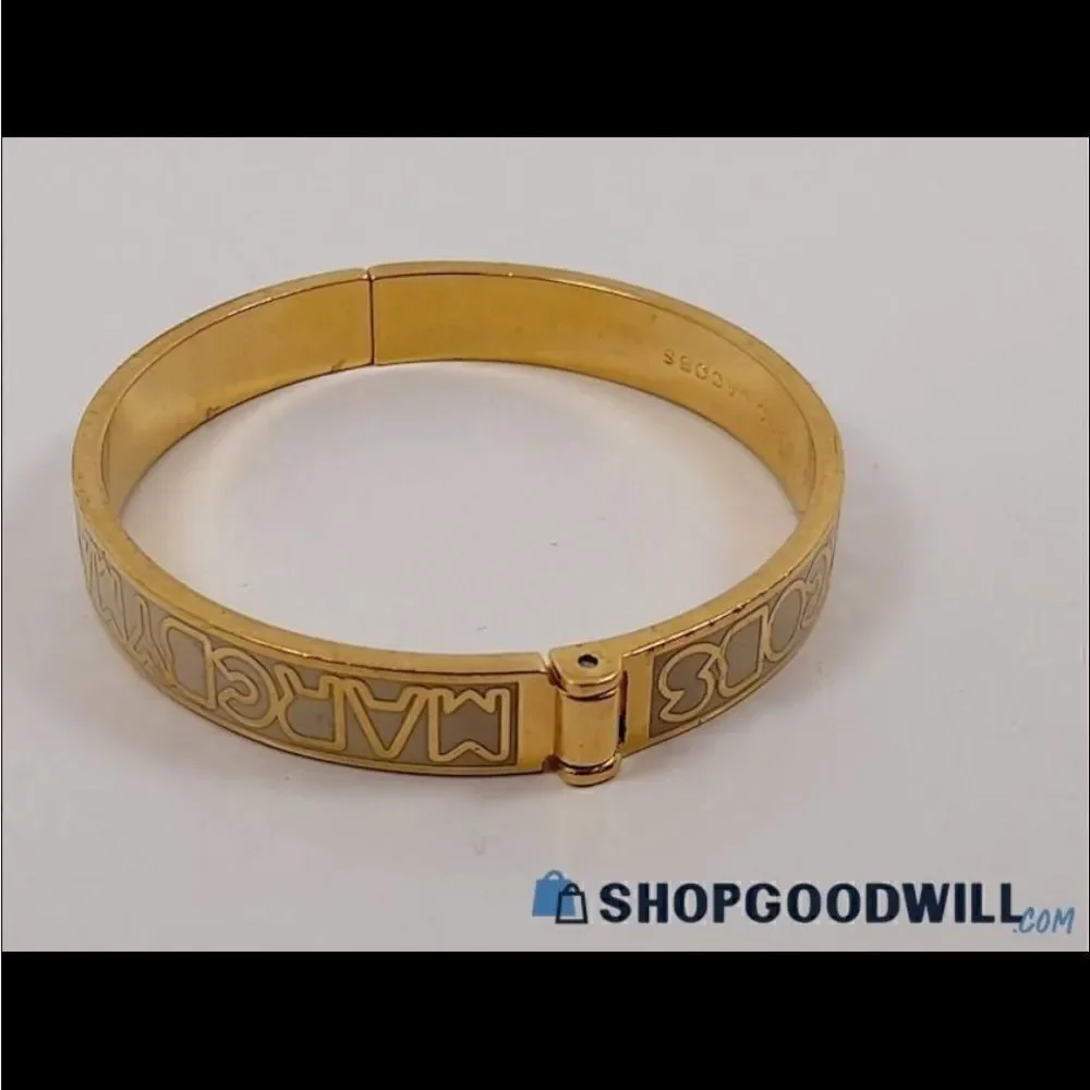 Marc by Marc Jacobs gold tone bangle bracelet - Picture 6 of 6